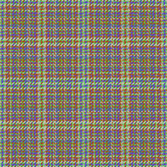 Texture check background. Fabric tartan pattern. Plaid vector seamless textile.
