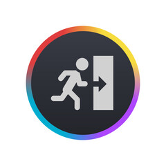 Exit - Pictogram (icon) 