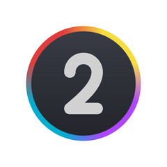 Two - Pictogram (icon) 