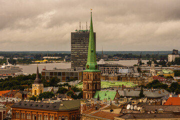 view of the riga city 