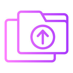 upload gradient icon