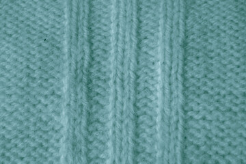 Handmade knitted texture with macro weave threads.
