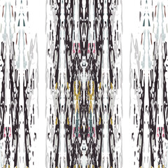 ethnic seamless pattern chevron dye tie batik