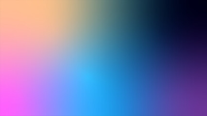 Colorful abstract blurry gradient background 