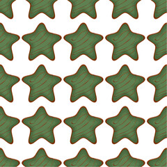 Pattern homemade cookie different taste in pastry biscuit