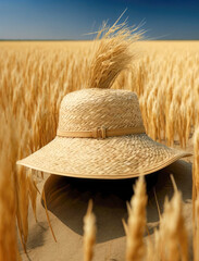 Bucket Hat Made of Straw
Straw Hats Month April 2023