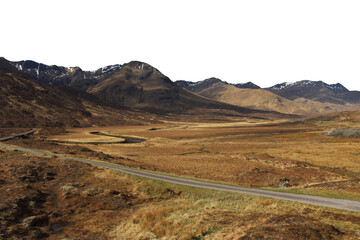 South glen shiel ridge isolated