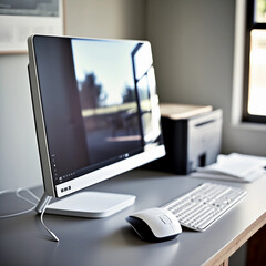 Efficiency and Elegance: A Modern PC in a Simple yet Sophisticated Environment