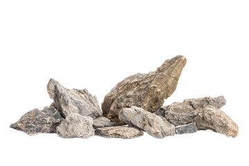 Grey mountain stone for aquascaping design