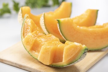 甘くて美味しいマスクメロン