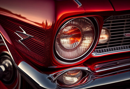 Classic American car - Vintage