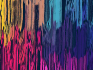 Abstract background brush colorful