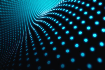 blue lights digital technology background