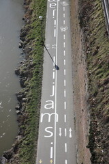 Weg an der Donau