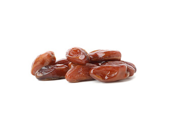 Concept of sweet and tasty food - dates, isolated on white background