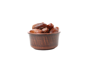 Concept of sweet and tasty food - dates, isolated on white background