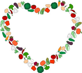 Vegetable heart