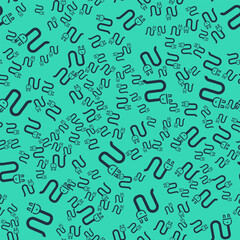 Black Electric plug icon isolated seamless pattern on green background. Concept of connection and disconnection of the electricity. Vector