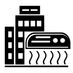 Vector illustration, logo, icon for travel and leisure. Wildlife and tourism. People. Isolated on a white background.