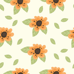 Vector colorful ditsy print background