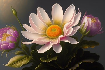 abstract floral background