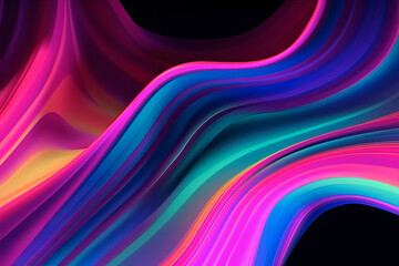 abstract colorful background, light, wave, design, art, illustration, pattern, wallpaper, purple, waves, texture, color,  generative ai