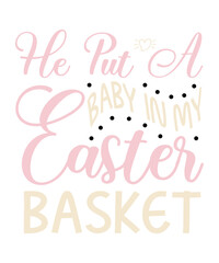 Easter t shirt, mug design