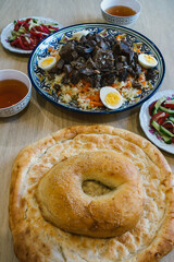 National dish of Uzbek and Uighur cuisine
