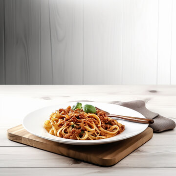 Plate of pasta, Diet, Healthy Food, Generative AI