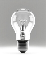 Light bulb illustration. Generative AI