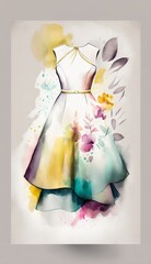 wonderful, colorful, bridesmaid dress/occasional dress