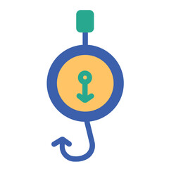 fish scale sea icon © puzzle creative