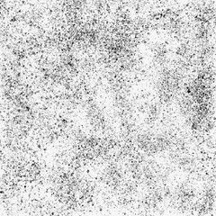 White abstract background with black film grain, noise, dotwork, halftone, grunge texture for design concepts, banners, posters, wallpapers, web, presentations and prints	