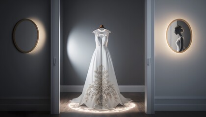 unique white wedding dress in which you can be a beautiful bride