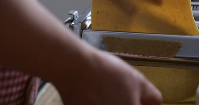Mesmerizing video showcases the artistry of hands crafting chebakia dough into delicious masterpieces