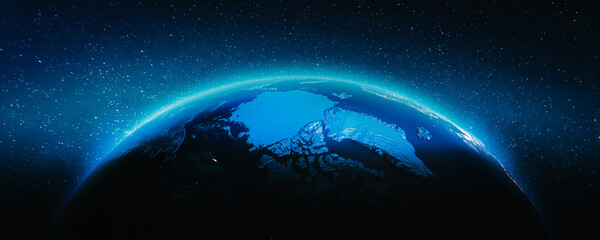 Fototapeta premium Planet Earth - Greenland
