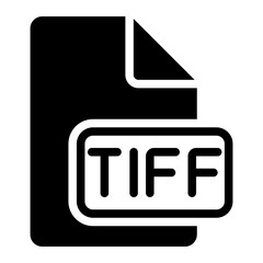 tiff glyph icon