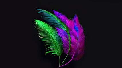 Multicolor Feather or Magical Stick.