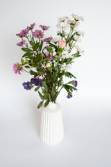 Frühlingsblumen (weißer Hintergrund)