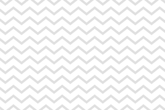 chevron pattern of thin grey and white zigzag lines. 