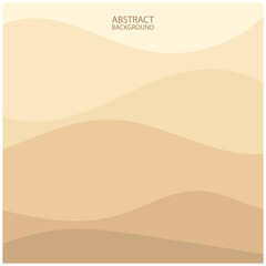 simple abstract sand background with brown color combination, beach desert, book cover, wallpaper, vector