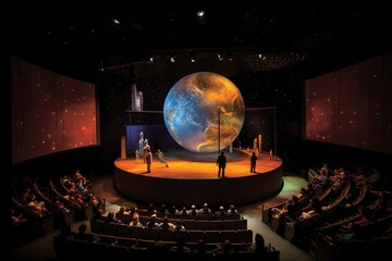 A planetarium show Generative AI