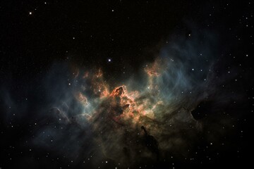 A nebula in the Milky Way Generative AI