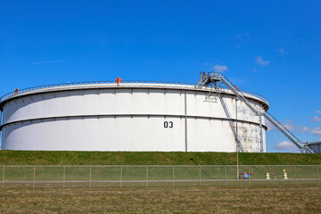 BP refinery in Europoort as part of the port of Rotterdam