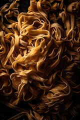 Pasta Perfection: Top View Shots of Delicious Italian Meals, top view all kinds pastas, GENERATIVE AI