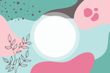 Abstract background. Modern design template in minimal style. Stylish cover for beauty presentation, branding design.	
