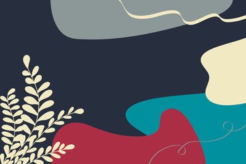 Abstract background. Modern design template in minimal style. Stylish cover for beauty presentation, branding design.	
