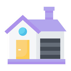 Villa Flat Icon