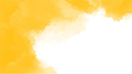 Yellow watercolor background for textures backgrounds and web banners design