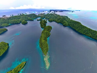 Rock island paradise in Palau